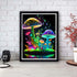 Generic Mushroom Diamond Art Painting Kits for Adults - 5D Round Full Drill Mushroom Diamond Dots Paintings for Beginners,DIY Mushroom Diamonds Ge...