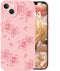 Compatible with iPhone 13 Case - Cute Butterfly Flowers Engraved Phone Case Compatible with iPhone 13 - Soft Silicone Case Compatible with iPhone ...