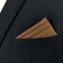 S&W SHLAX&WING Ties for Men Brown Copper Formal Neck Tie with White Dots Matching Pocket Square Only...
