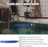 Pool Skimmer,Hands Free Pool Leaf Skimmer,Work with Most Skimmer Systems on above-Ground and in-ground Pools,6.7 Inches to 4 Inches (Blue)...
