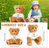 Get Well Soon Bear 16 Inch Bear Stuffed Animals with White T-Shirt Feel Well Soft Bear Plush Hospital Gifts for Boy and Girl (Classic Style)...