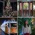 Tcamp Christmas Lights 33ft 100LED Outdoor Indoor Christmas String Lights with Remote Timer, USB or Battery Powered Waterproof 8 Modes Fairy Light...