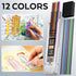 Nicpro 32PCS Cute Mechanical Pencil Set in Case, 14PCS Pastel Aesthetic Pencils 0.5 & 0.7 & 0.9 mm & 2mm Lead Holder, 12 Tubes Lead Refills(2B HB ...