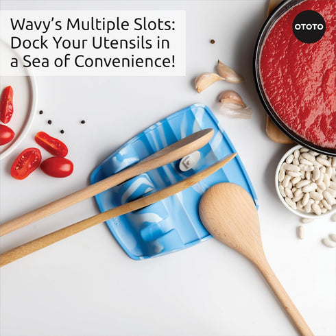 Funny Spoon Holder by OTOTO - Spoon Rest for Stove Top - Cooking Gadgets, Cooking Gifts, Cool Kitchen Gadgets, Cool Gifts, Cute Kitchen Accessorie...