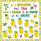 70 Pcs Summer Bulletin Board Decorations Set Tropical Pineapple Classroom Decor with Pineapple Honeycomb Ball Flamingo Palm Tree Flower Cutouts Bo...