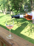 Wine Stopper and Pourer –Black Silicone Two in One Accessory to Serve and Save Wine More Easily by Simply Charmed...