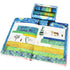 Washi Tape Set of 12 Rolls,Van Gogh Starry Night Decorative Green Leaves Floral Blue Yellow Washi Masking Tape Sets for Craft,Kids,Scrapbook,DIY,G...