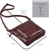 Real Leather Purse for Women Crossbody Bag Travel Shoulder Handbag Small Vintage Pocketbook...