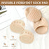 2 Pairs Metatarsal Pads Ball of Foot Cushions Honeycomb Fabric Forefoot Pads for Women High Heels Shoes Foot Pads Invisible Soft Toe Pads Reusable...