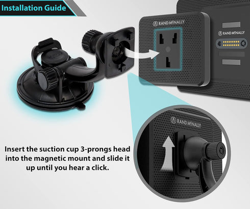Ramtech Car Truck Windshield Suction Cup Mount for Tablet GPS...