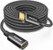 CLEEFUN USB C Extension Cable 10ft, USB C 3.2 Male to USB C Female Extension Cable, 5Gbps Data & 4K Video Sync Transfer USB C Extender Cable 100W ...