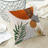 Boho Mid Century Pillow Covers 18x18 Set of 2,Orange Gold Throw Pillowcase Geometric Aesthetic Sunset Outdoor farmhouse Cushion Cover for Sofa Cou...