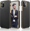 LOHASIC for iPhone 12/12 Pro Case Men, Luxury Leather Slim Business Classic Soft Grip Shockproof Bumper Full Body Protective Women Cover Cases for...