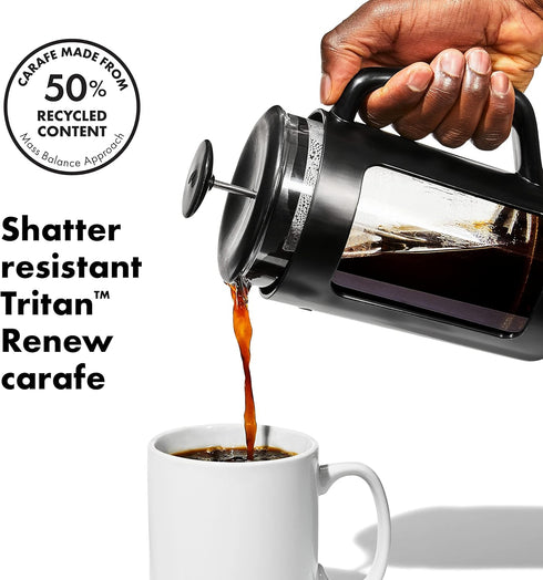 OXO Brew Venture French Press - 8 Cup,Black...