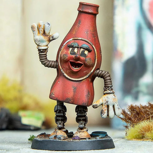 Modiphius Entertainment: Fallout: Wasteland Warfare: Nuka World N.I.R.A. Miniature - 1 Figure, Unpainted 32mm Multi-Part Resin Miniature & Base, R...