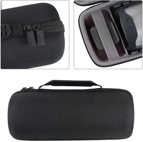 co2CREA Hard Travel Case Replacement for JBL Pulse 4 Waterproof Portable Bluetooth Speaker (Black Case)...