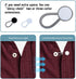 30pcs, Collar Extenders,Elastic Button Extender for Dress Shirts,Invisible Neck Extender, Button Extenders for Men and Woman for Dress, Shirts,Sui...