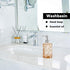 Easy-Tang 12 Oz Soap Dispenser for Kitchen,Bathroom - Refillable Wash Hand Liquid Clear Glass Bottle with Stainless Steel Pump,Ideal for Container...