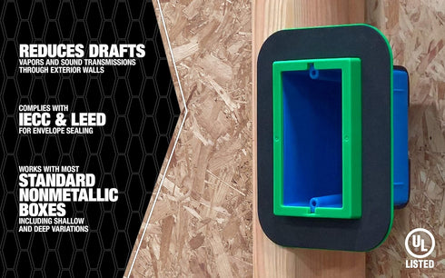 Southwire MDSK1G 1-Gang Draft Seal Kit...