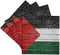 3dRose CST_156963_3 National Flag of Palestine Painted onto a Brick Wall Palestinian Ceramic Tile Coaster (Set of 4)...