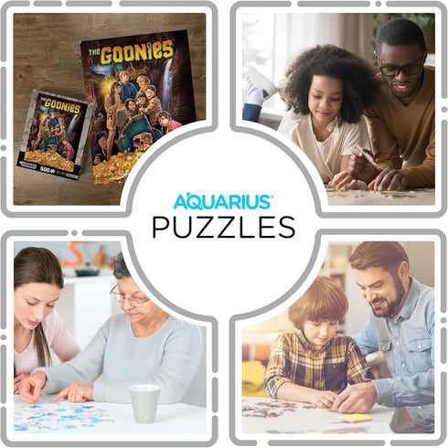 AQUARIUS The Goonies 500pc Puzzle (500 Piece Jigsaw Puzzle) - Glare Free - Precision Fit - Officially Licensed The Goonies Movie Merchandise & Col...