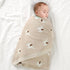 100% Cotton Baby Blanket Knit Soft Cozy Swaddle Receiving Blankets Toddler Infant blanket with Lovely Elephant for Newborn Boy Girls - Camel, 90 x...