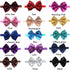 CÉLLOT 15pcs Baby Girl Headbands Sparkly Glitter Sequins 4" Big Hair Bows Ribbon Soft Stretchy Hair Bands for Infant Newborn and Toddlers...