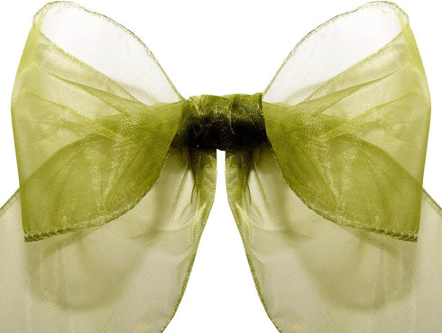 Morex Ribbon Wired 2-1/2-Inch Chiffon Ribbon with 20-Yard Spool, Moss...