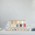 WUIVIUT Spice Rack Organizer For Cabinet, 2 in/Tier Acrylic Tiered Spice Shelf Can Storage Organizer for Kitchen Pantry Countertop...