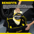 Meguiar's Supreme Shine Microfiber Towels for Cars, Absorbent Ultra-Plush Car Microfiber Towel Set for Effectively Removing Car Care Products With...