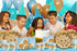 Milk and Cookies Birthday Party Supplies Set Plates Napkins Cups Tableware Kit for 16...