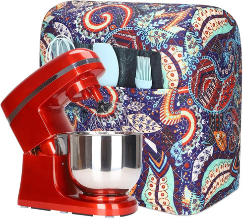 Kitchen Aid Mixer Cover,Kitchen Stand Mixer Cover Compatible With 5-8 Quart Kitchenaid Hamilton Mixers,Kitchen Aid Covers for Stand Mixer With Poc...