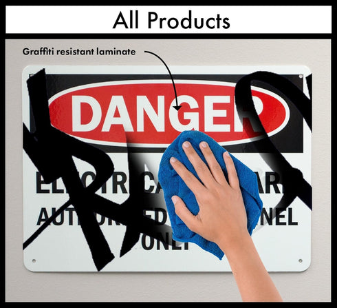 SmartSign "Danger - Pesticide Storage Area" Sign | 10" x 14" Plastic...