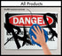 SmartSign "Danger - Pesticide Storage Area" Sign | 10" x 14" Plastic...