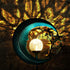 Solar Outdoor Garden Lights - Solar Powered Pathway Lights Outdoor Decorative Lights Waterproof Crackle Glass Globe Led Landscape Lighting for Pat...