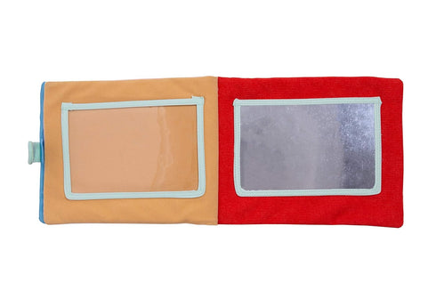 Pearhead Plush Photo Album, Baby Shower Registry Addition, Gender Neutral Baby Toy, 8.75x6.25x0.75 Inch...