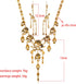 Halloween Pirate Skull Bib Necklace Sets for Women Horror Punk Collar Necklaces...