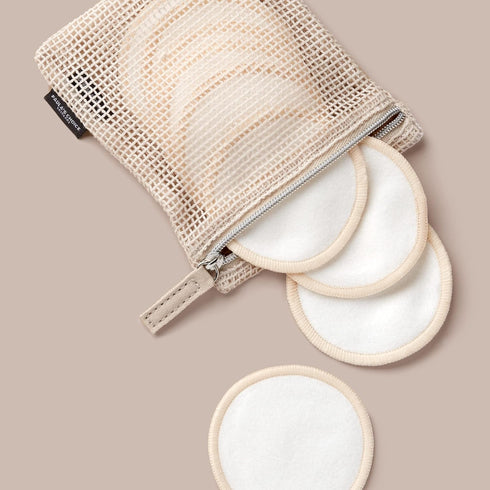 Paula's Choice Reusable Makeup Remover Pads, Eco-Friendly Cotton & Bamboo Rounds for Toner & Exfoliants, Includes Washable Bag for Laundry & Stora...
