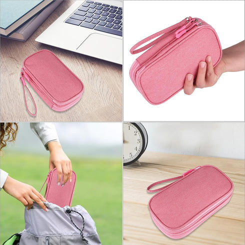 Travel Cable Organizer,Electronics Accessories Organizer Bag,Electronic Organizer Travel Universal Cable Organizer Electronics Accessories Bag for...