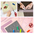9 Styles Clear Metric Sewing Ruler Set, Plastic Sew French Curve Ruler for Designers, Pattern Maker, Sewing Templates...