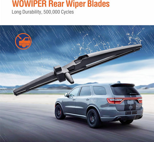 12 inch (12-F) Rear Wiper Blade Replacement for Toyota 4Runner 2009 2008 2007 2006 2005 2004 2003 Back Windshield Wiper - 85242-35020 85242-35021...