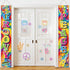 Blulu 60's Party Scene Setters Hippie Wall Decoration, 60s Porch Sign Groovy Party Door Sign for 1980s Theme Rock Star Birthday Decoration Rainbow...