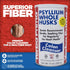 Yerba Prima Psyllium Husk, 12 Ounce - Whole Husk Fiber Supplement, Vegan, No Sugar or Artificial Sweeteners, Non GMO, Gluten Free...