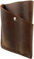 Hide & Drink, Front Pocket Wallet, Multitool Pouch, Card Holder, Money Organizer, Travel Accessories, Full Grain Leather, Handmade, Bourbon Brown...