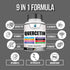American Standard Supplements Quercetin 1000mg Per Serving with Zinc, Vitamin C, Vitamin D3, Magnesium, Elderberry, Echinacea, Turmeric, Astragalu...