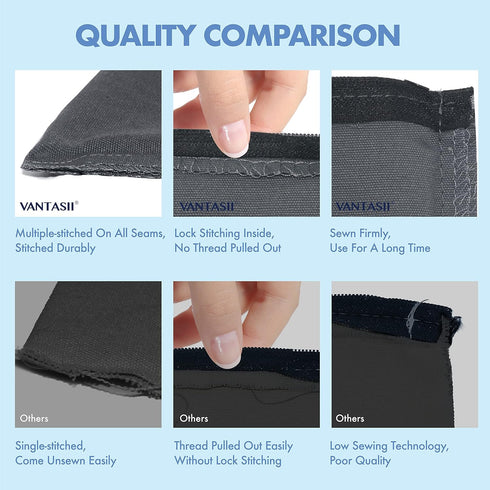 15 Pack Blank Cotton Canvas DIY Craft Zipper Bags Pouches Pencil Case for Makeup Cosmetic Toiletry Stationary Storage...