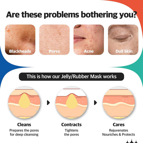 Modeling Mask Korean - Peel off Jelly Mask Powder Pack - Face mask skin care for Soothing and Pore Management - Korean Skin Care Set - facial kit...