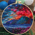 Liveish Flower Forest and Sea Mountain Embroidery Kits,Embroidery kit for beginners adults,embroidery kits for beginners with Patterns and Instruc...