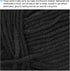 uxcell Acrylic Yarn Skeins, 2 Pack of 50g/1.76oz Soft Crochet Yarns for Knitting and Crocheting Craft Project, Black...