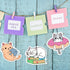 12 Pack Car Air Fresheners Cute Hanging for Women Man Christmas Incense Chips Car Rearview Mirror Pendant Cute Pet Odor Eliminating Air Freshener ...